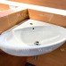 Chậu Lavabo TOTO LW815CJW/F Góc Treo Tường Chậu Rửa Lavabo