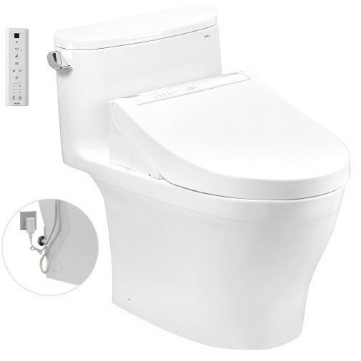 Bồn Cầu Điện Tử TOTO MS887RW14 Nắp Rửa Washlet