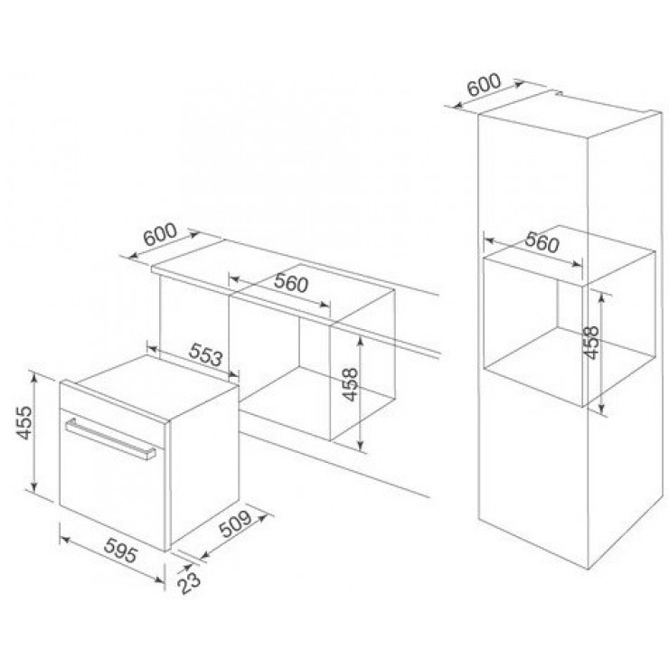 Lò Hấp Malloca MST-48CP Âm Tủ 48L