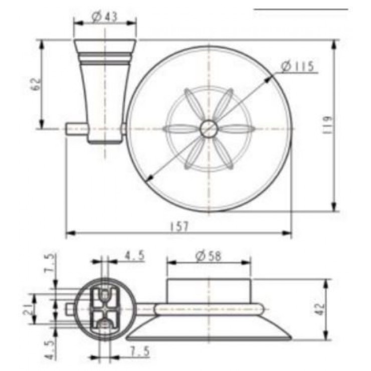 Đĩa Đựng Xà Phòng American Standard WF-6582 Seva