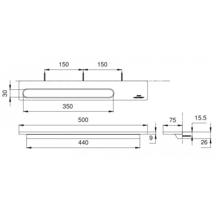 Thanh Vắt Khăn TOTO YT87S5S NEOREST