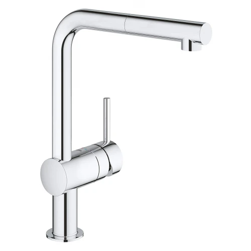 Vòi rửa chén bát Grohe Minta 32168000 dây rút nóng lạnh cho chậu bếp - Tuấn Đức