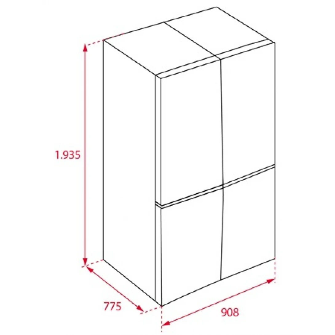 Tủ Lạnh Teka RMF 77920 EU SS 113430009 4 Cánh