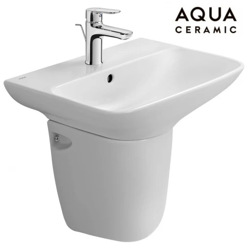 Chậu rửa mặt lavabo Inax AL-289V/L-288VC treo tường chân ngắn