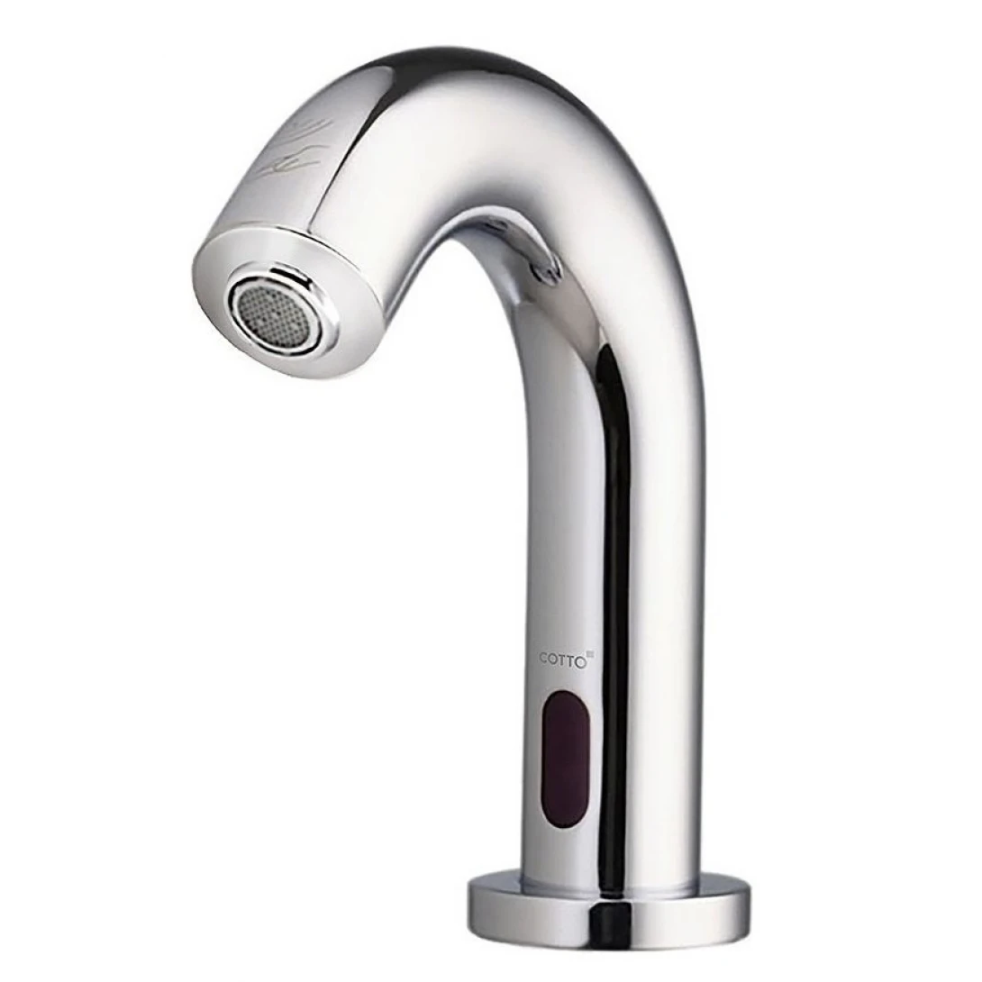 Vòi Lavabo Cảm Ứng COTTO CT4916DC Lạnh Dùng Pin Vòi Rửa Cảm Ứng