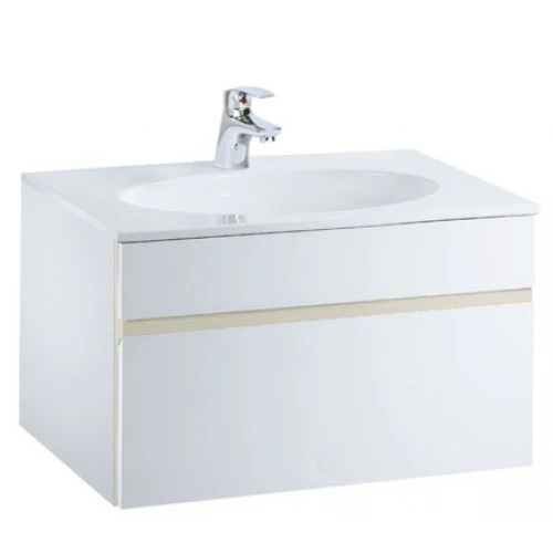 Bộ tủ chậu rửa mặt lavabo Caesar LF5024/EH05254DDV treo tường - Tuấn Đức