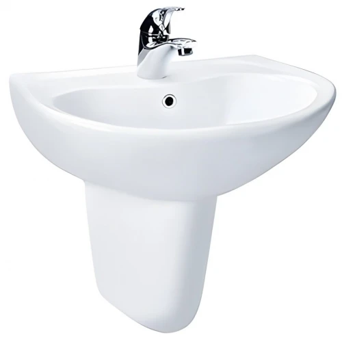 Bộ chậu rửa mặt lavabo TOTO LHT240CS treo tường chân ngắn - Tuấn Đức