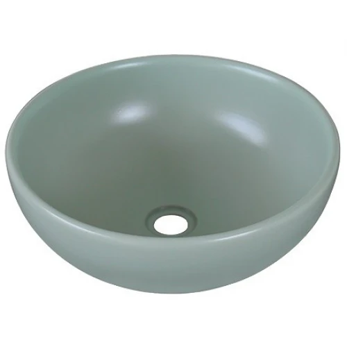 Chậu Lavabo Kanly SU516 Đặt Bàn Sứ Tròn Màu Xanh Ngọc 400x140 mm - Tuấn Đức