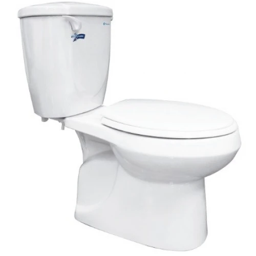 Bồn Cầu Thiên Thanh Ruby I CD0725 Toilet 2 Khối Xả Gạt - Tuấn Đức