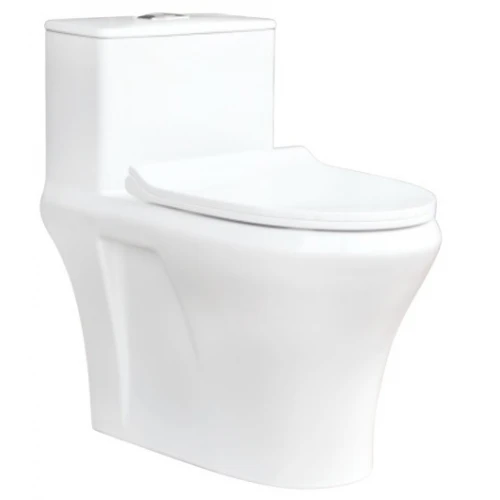 Bồn Cầu Thiên Thanh Venus CK86 Toilet 1 Khối Xả Nhấn