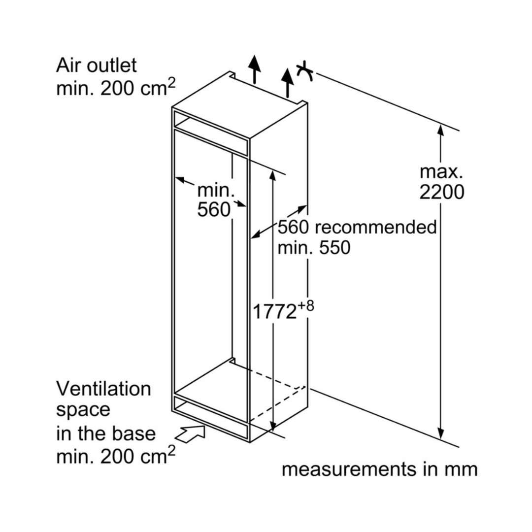 tủ lạnh đơn 2 cánh Bosch KIS87AF30T