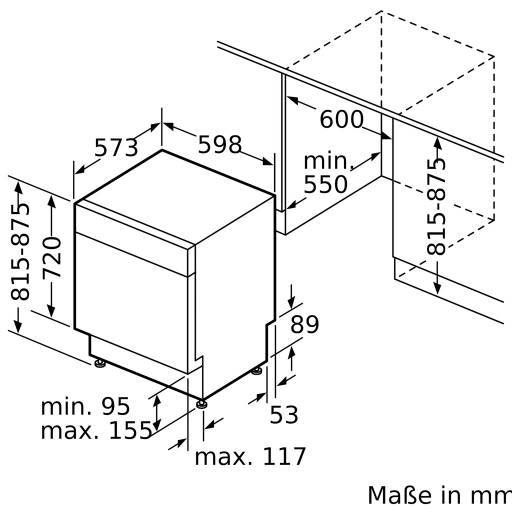 máy rửa bát âm tủ SMU6ECS57E Bosch