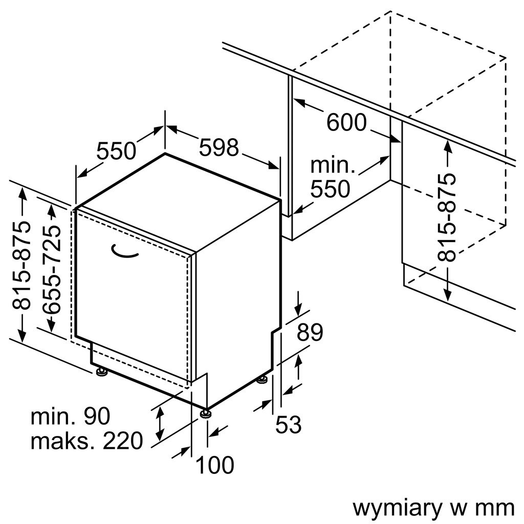 máy rửa chén SMV4ECX14E Bosch âm tủ