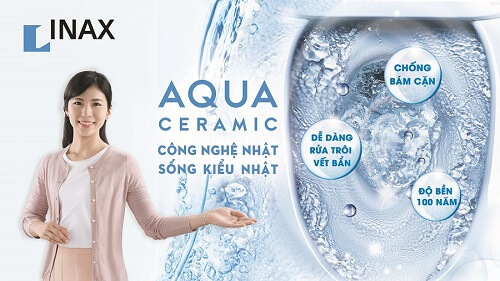 Công nghệ Aqua Ceramic Inax