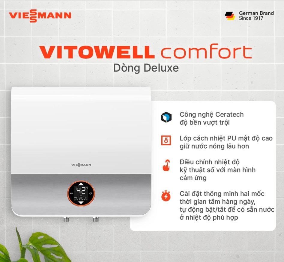 năng Vitowell Comfort Deluxe