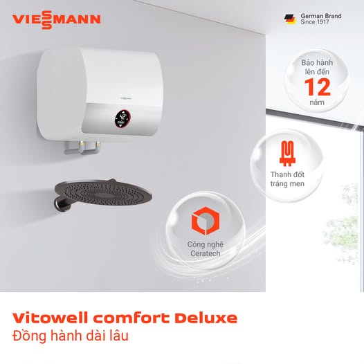 Máy nước nóng gián tiếp Vitowell Comfort Deluxe