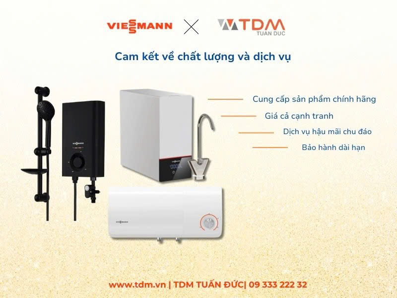 Cam kết về chất lượng sản phẩm và dịch vụ