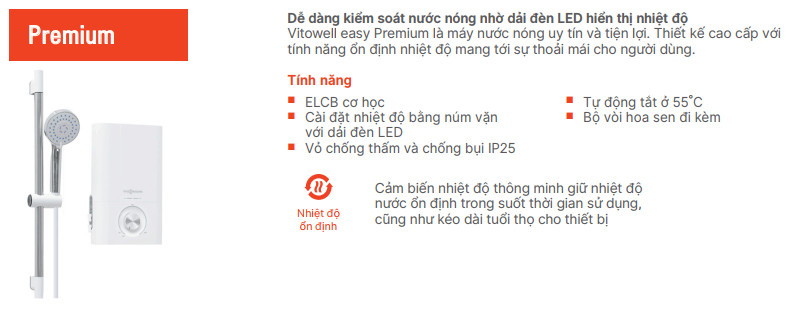 Tính năng chống bỏng ở máy nước nóng Viessmann